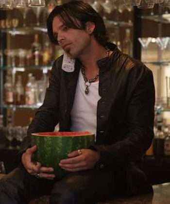 Tommy Lee Pam & Tommy 2022 Sebastian Stan Leather Jacket