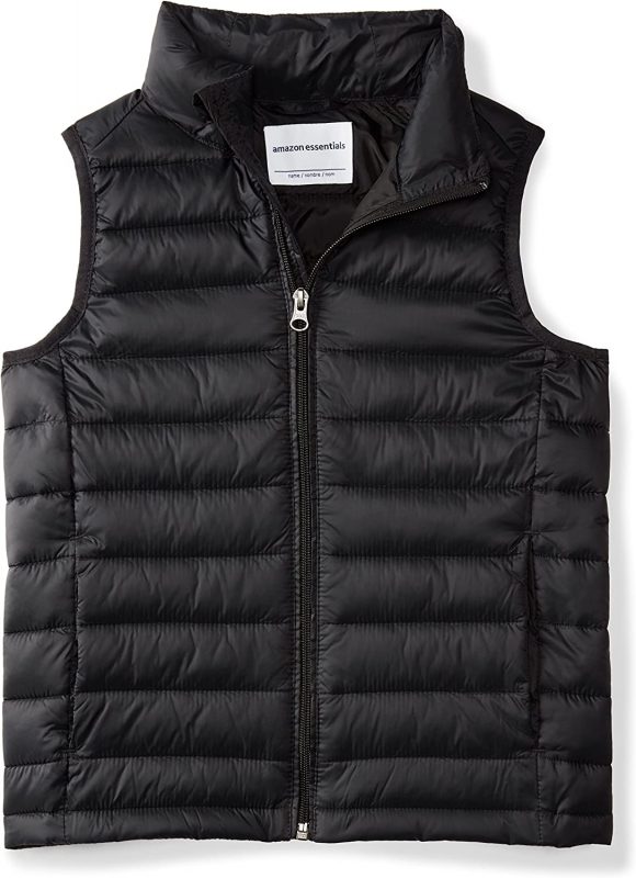 THE BLACK VEST IS LUXURIOUSLY CLASSY