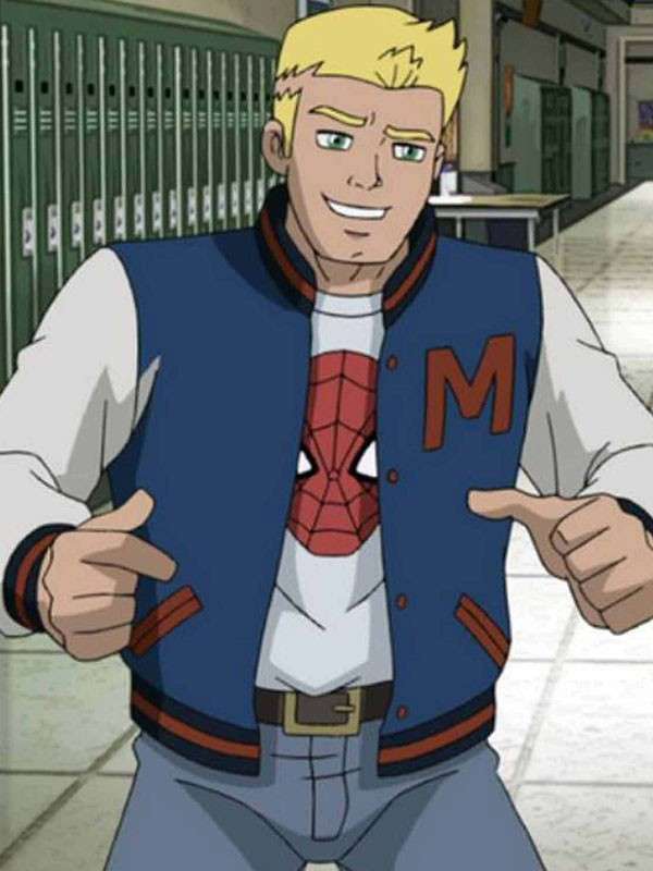 Flash Thompson Spider Man Letterman Jacket