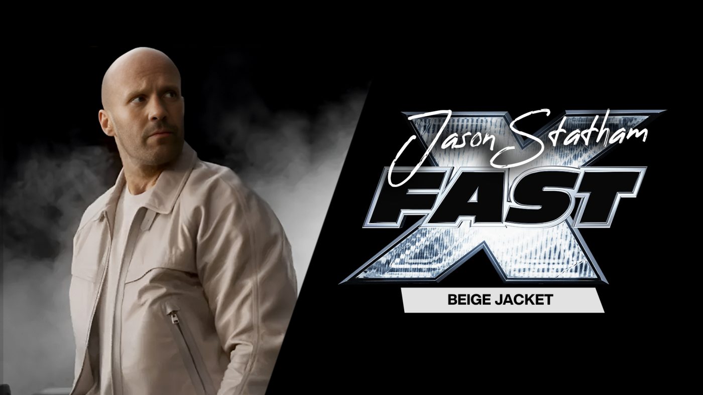 Jason Statham Fast X 2023 Beige Jacket
