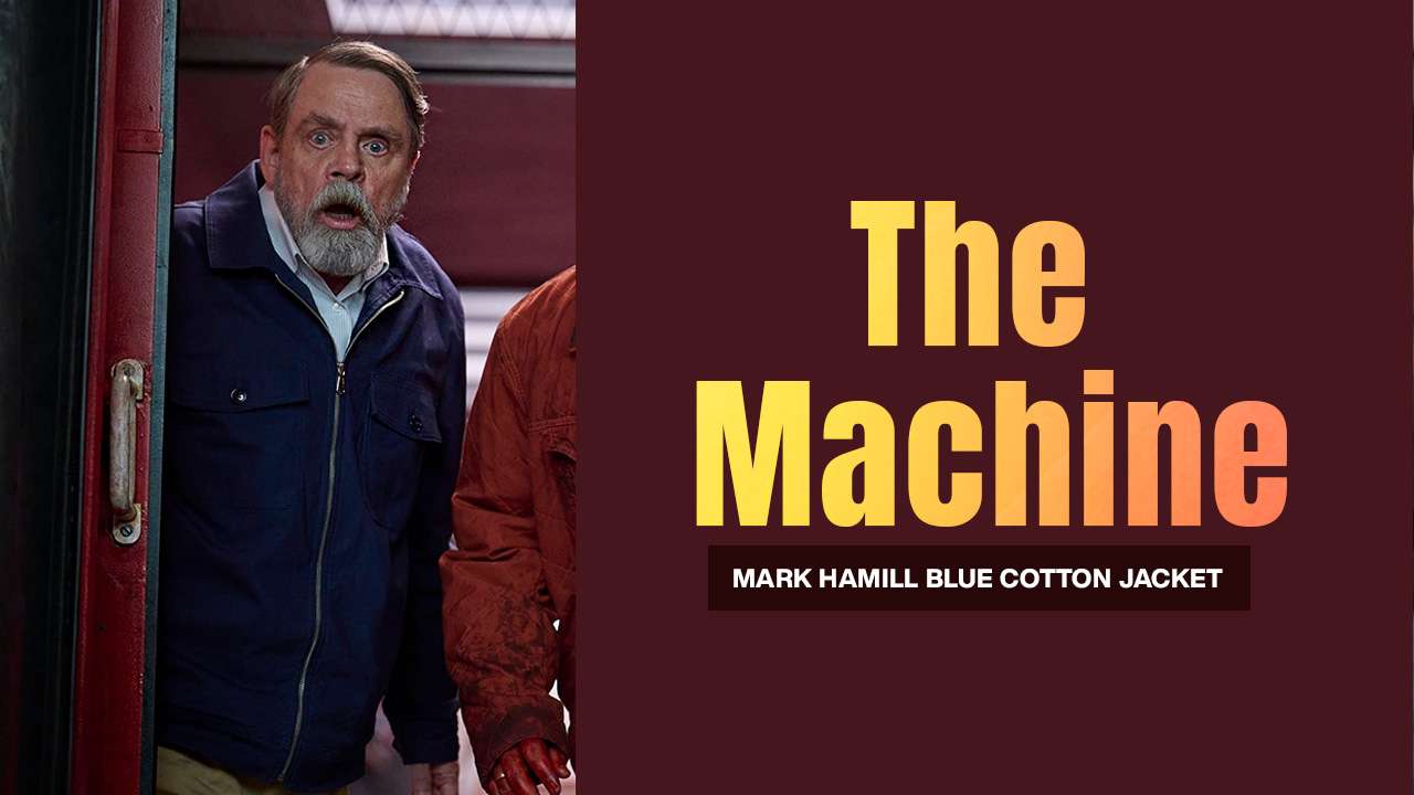 Mark Hamill The Machine Blue Cotton Jacket