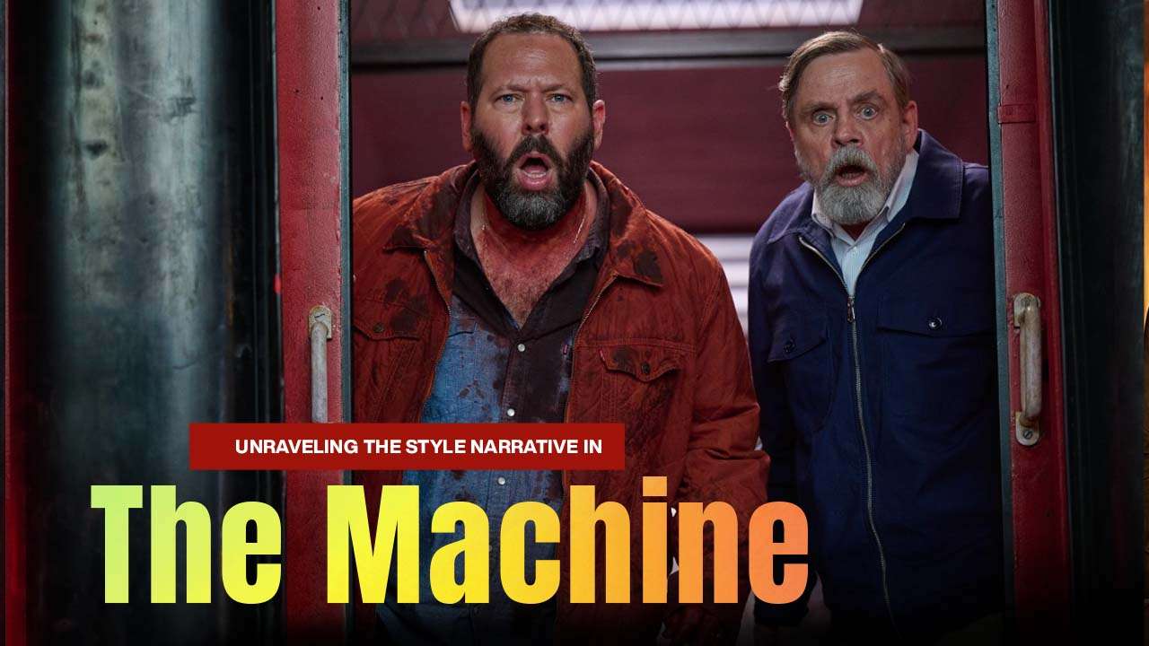Unraveling the Style Narrative in The Machine Movie Outfits
