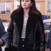 Only Murders in the Building S04 Mabel Mora Shearling Jacket