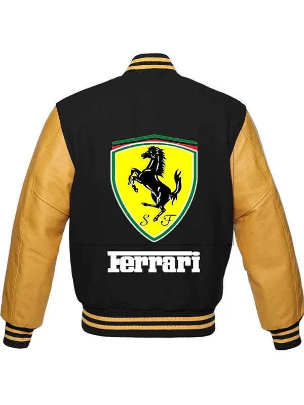 F-1 Racing Ferrari Bomber Jacket