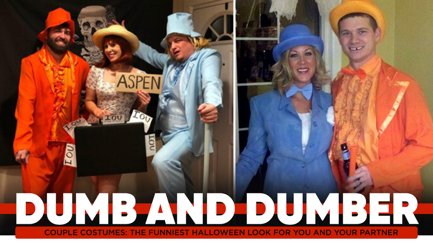 Dumb and Dumber Couple Costumes -The Funniest Halloween Look for You and Your Partner